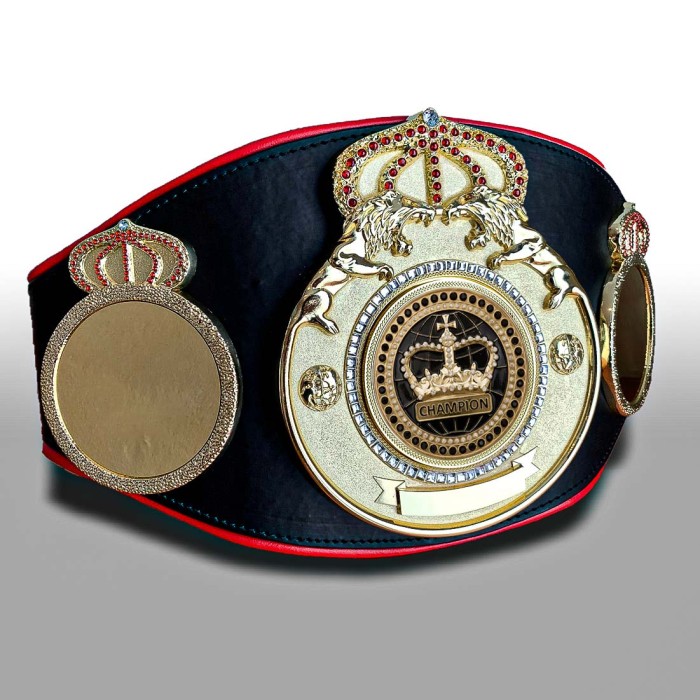 CHAMPIONSHIP BELT PROLION/G/BLKGEM - AVAILABLE IN 6+ COLOURS